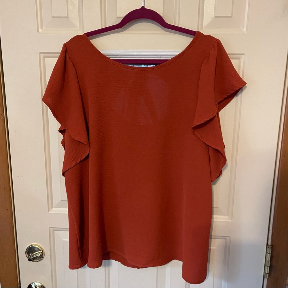 FSL Flutter Sleeve Women's Top